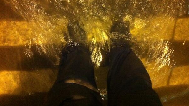 Flooding at the Grand Parade