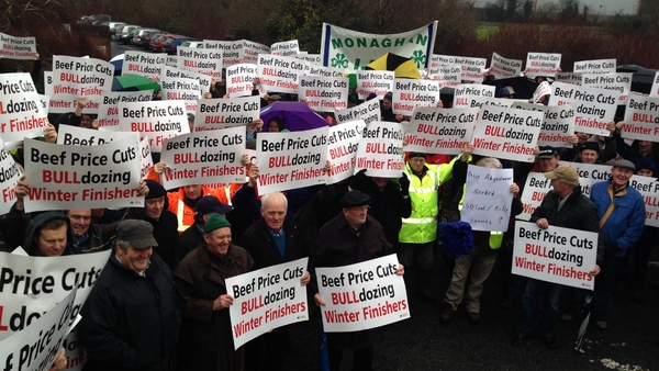 Farmers allege that meat factories have cut the prices they are paying for some beef animals