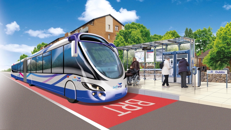 Three Bus Rapid Transit (BRT) routes are planned