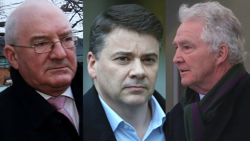 (L-R) William McAteer, Pat Whelan and Seán FitzPatrick