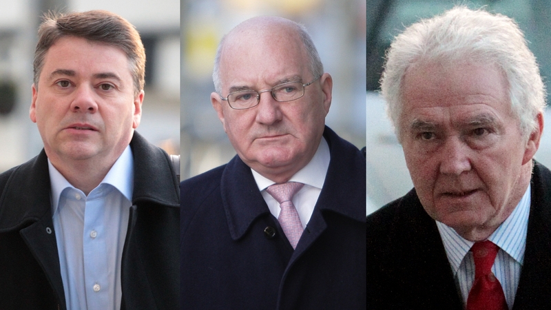 (L-R) Pat Whelan, William McAteer and Seán FitzPatrick