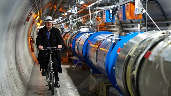 The discovery was made by scientists at CERN using the Large Hadron Collider