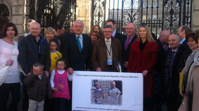 Finian McGrath said children with Down Syndrome can benefit from mainstream education