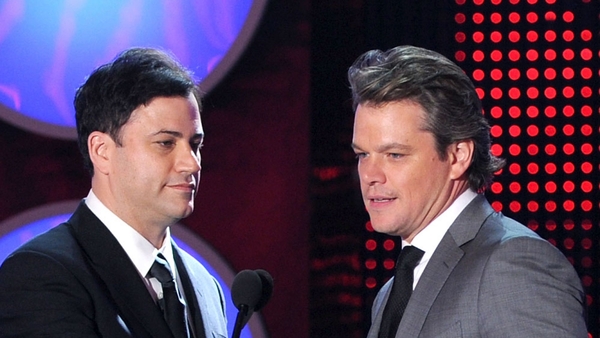 Jimmy Kimmel and Matt Damon are still at loggerheads
