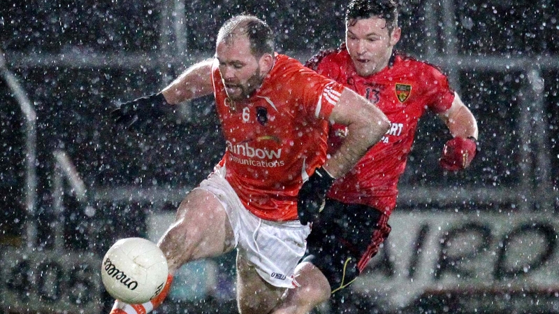 There was late excitement at the Athletic Grounds as Down struck late for victory