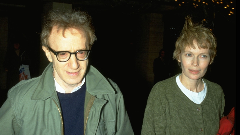 Woody Allen and Mia Farrow acrimoniously split in 1992