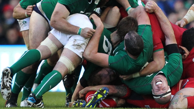 Intensity and commitment as ever from Paul O'Connell