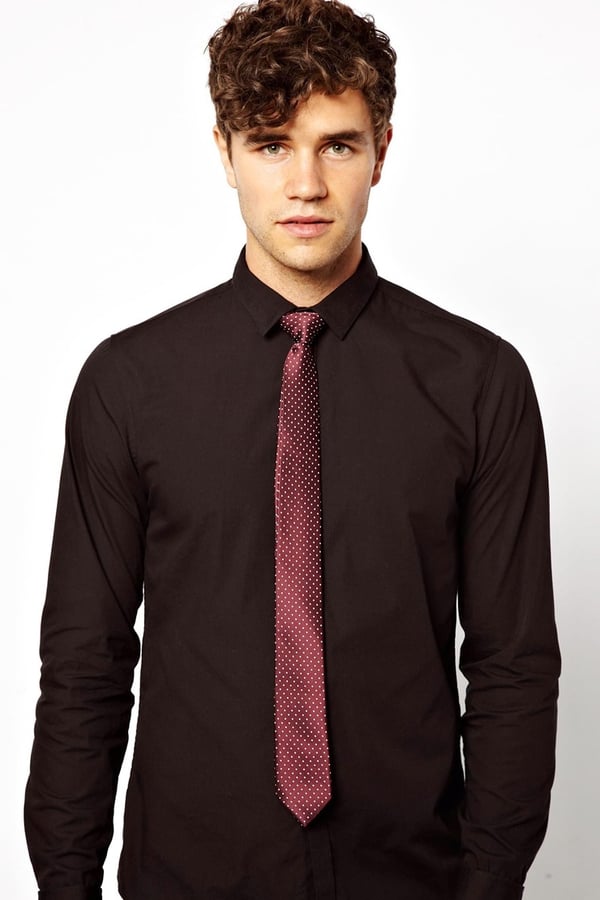 River Island Tie in Red Polka Dot €16.86 on Asos