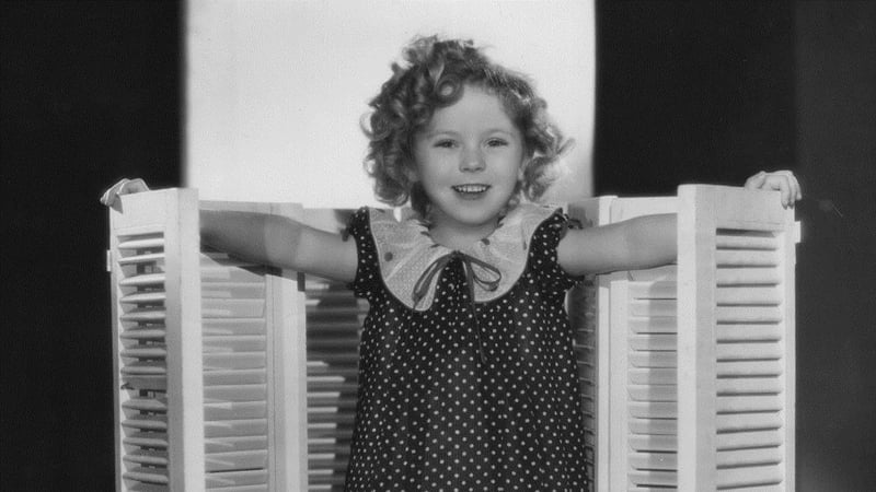 Shirley Temple pictured in 1934