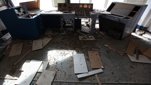 The abandoned control tower