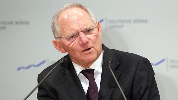 Germany's Wolfgang Schaeuble had raised concerns that sharing risks would mean rich German banks propping up weaker rivals