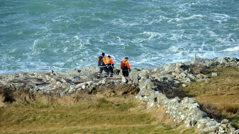 Up to 50 members of the Coast Guard are involved in the search (Pic: EPA)