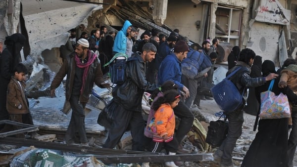 More than 1,100 people have left Homs during the truce