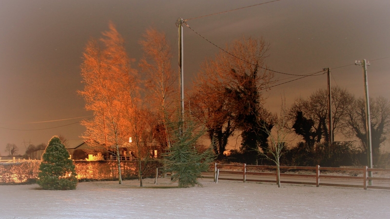 The sky over Rhode, Co Offaly (Pic: Eugene McDermott)