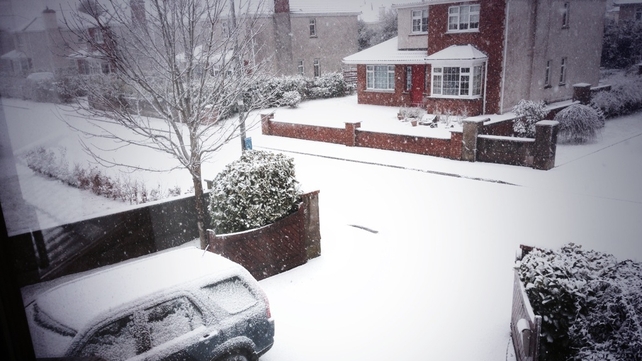 Snowy scenes in Co Longford (Pic: Paul Hennessy)