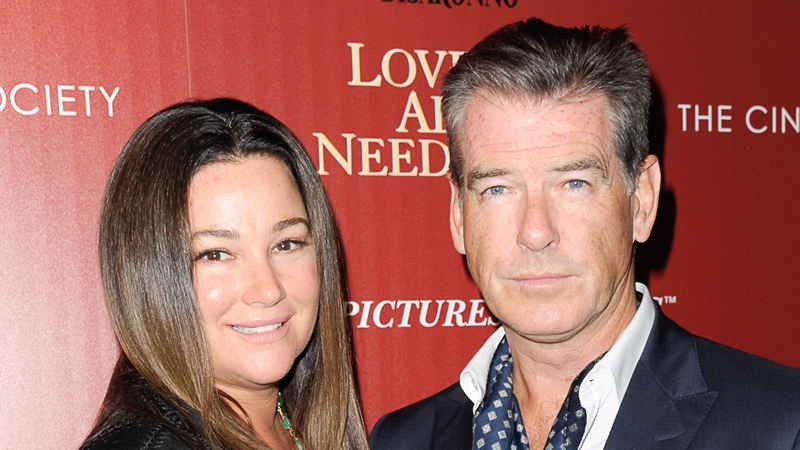 Pierce Brosnan and his wife Keely Shaye Smith