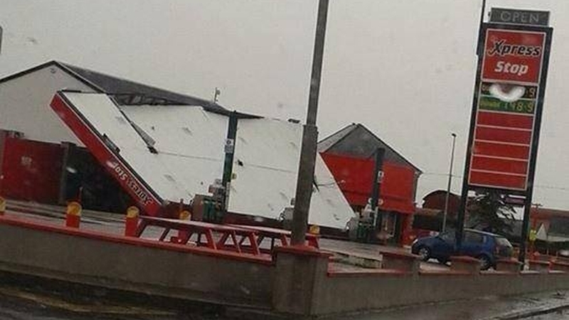O'Rourke's Cross filling station on the N20 near Charleville (Pic: Dan Rea)