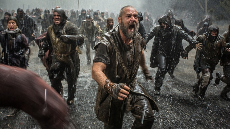 Noah me, Noah you, ark at him etc: Noah premiere didn't get rained off