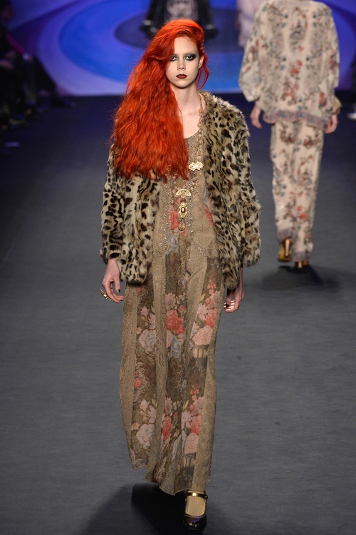 Clashing prints - Anna Sui