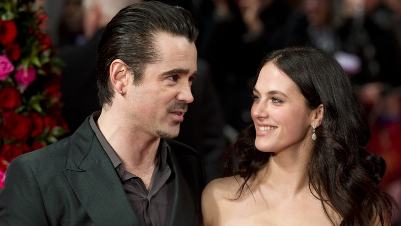 Colin Farrell and Jessica Brown Findlay