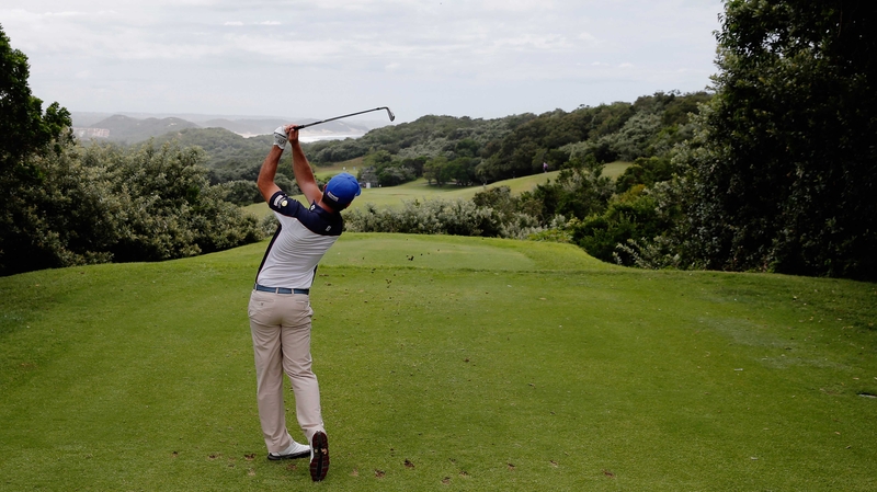 Ricardo Santos of Portugal slipped back to second