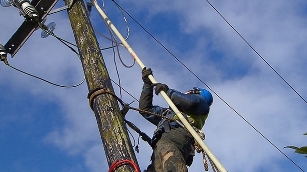 The public has been warned to stay away from fallen lines