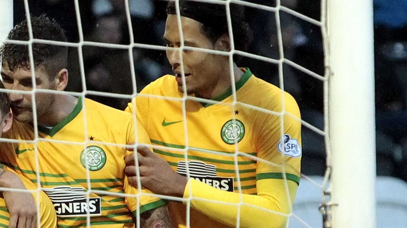 Mulgrew (l) on van Dijk: 'He's a top player and is still young, he's got plenty of time on his side'