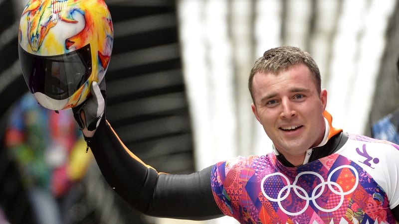 Seán Greenwood was unable to recover from second round crash
