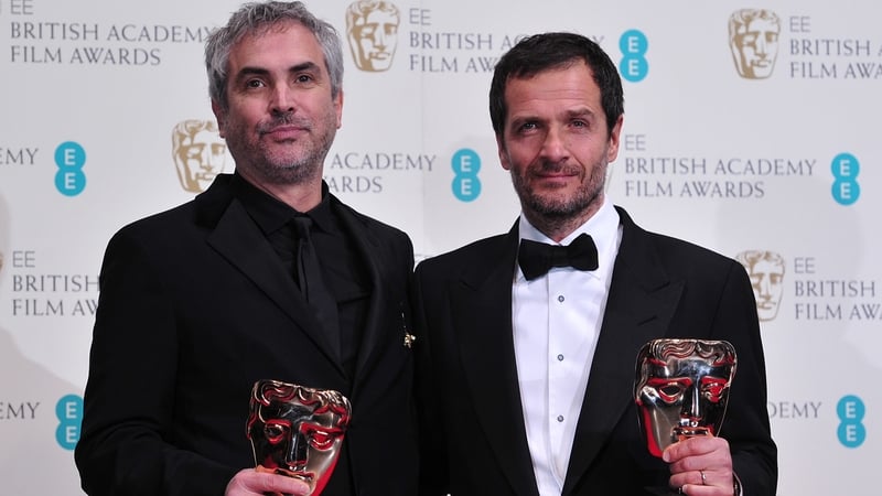 Alfonso Cuaron at the 2014 BAFTAs