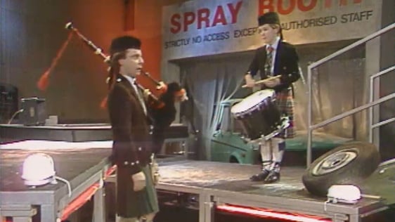 Piper and Adrian Mordaunt, 1989
