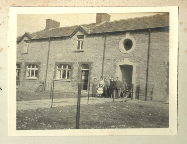 The refugees were housed in a new development, which was later named Belgian Square (Pic: Castle Leslie Archives)