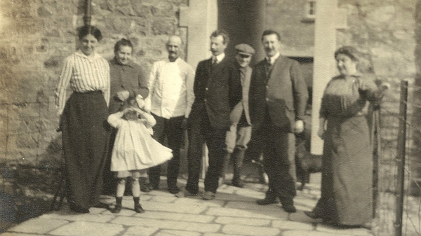 Belgian refugees in Monaghan town
