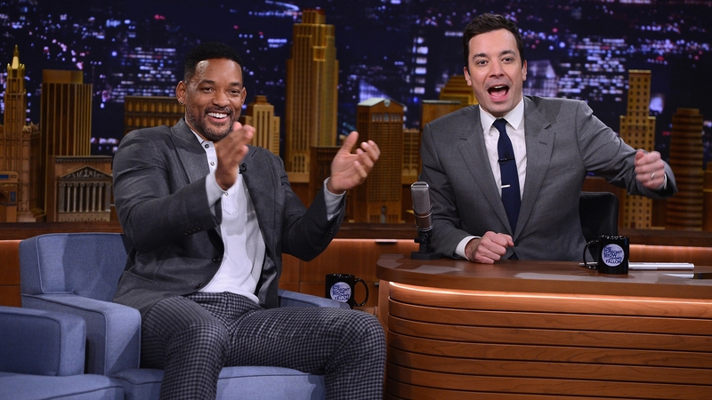 Will Smith has appeared on The Tonight Show with new host Jimmy Fallon