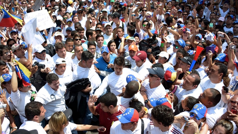 President Maduro ordered the arrest of Lopez on charges of homicide and inciting violence