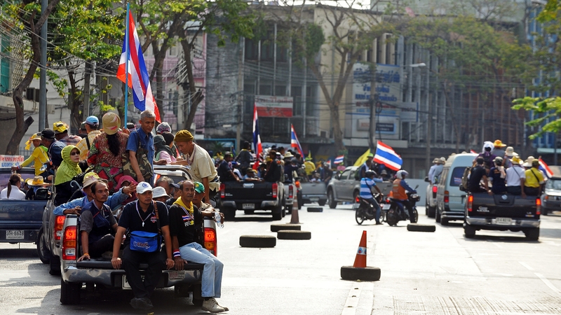 They travelled to the Defence Ministry compound in convoys