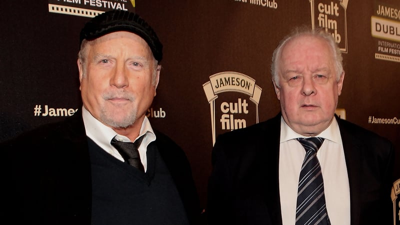 Richard Dreyfuss and Jim Sheridan in the Mansion House last night