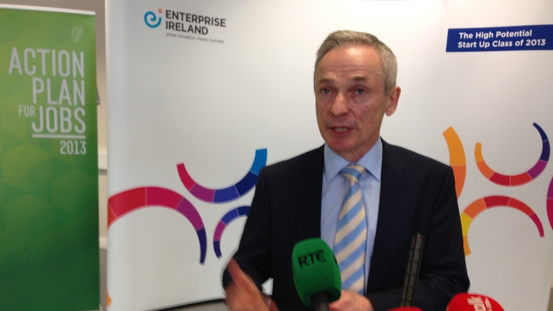 Richard Bruton said the jobs announcement represented what the Action Plan for Jobs trying to achieve