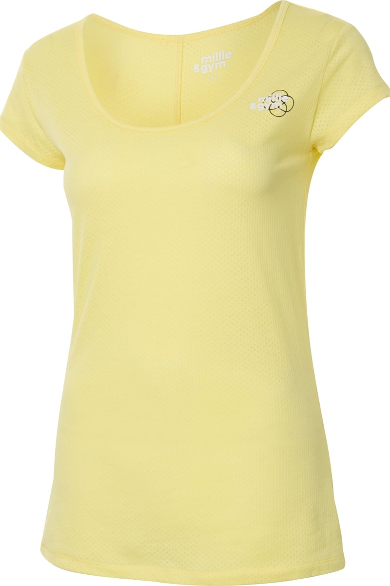 Life Style Sports Millie & Gym Vida Tee Lemon €15