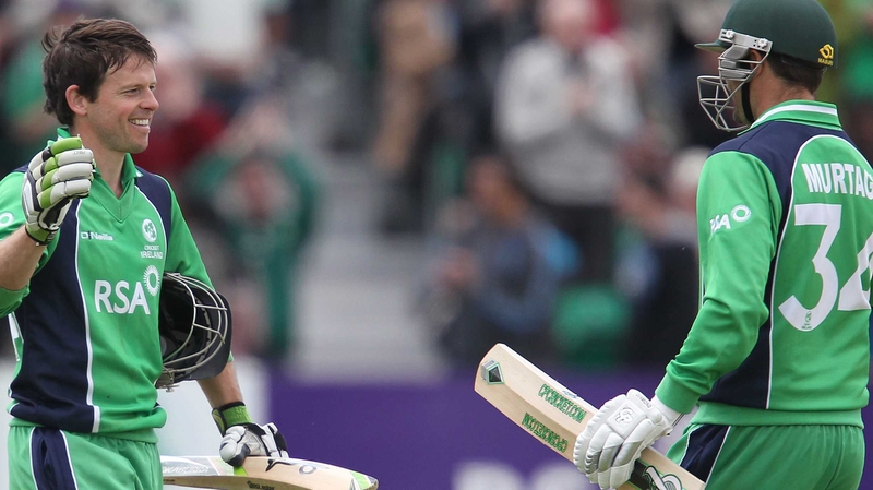 Ed Joyce recorded an unbeaten 40 against West Indies in Jamaica on Wednesday