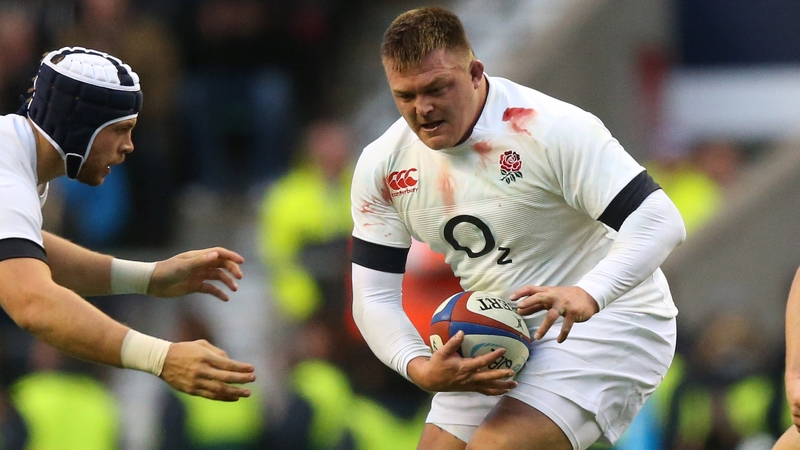 David Wilson comes in for the injured Dan Cole