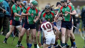 Tempers flare during the Fitzgibbon Cup tie between University of Limerick and Limerick IT