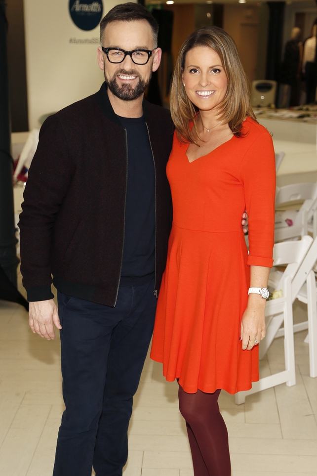 Bendan Courtney and Sarah Williams