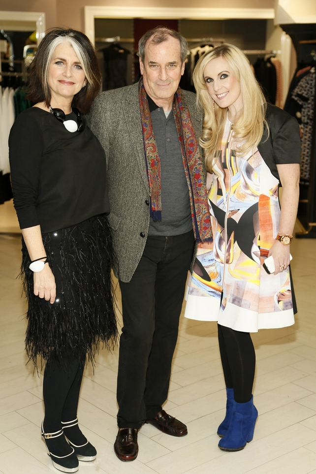 Cathy O'Connor, Mark Flanagan and Olivia Breene