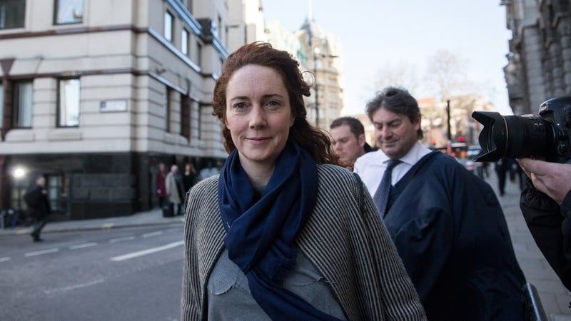 Former News International chief executive Rebekah Brooks arrives at the Old Bailey