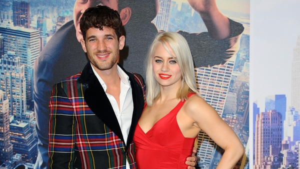 Kimberly Wyatt with husband Max Rogers