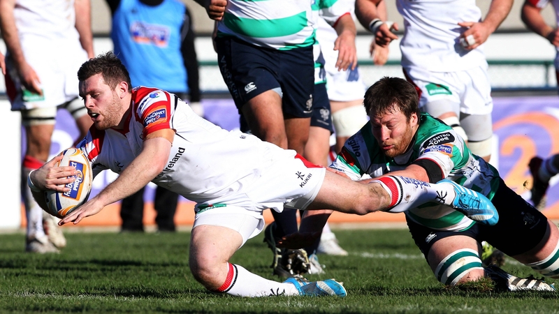 Darren Cave opened the scoring for Ulster