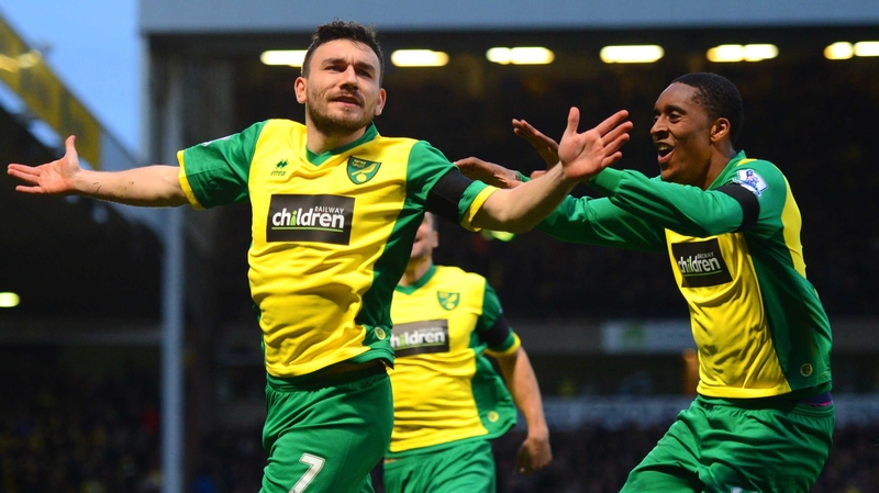 Robert Snodgrass celebrates what proved to be the winning goal