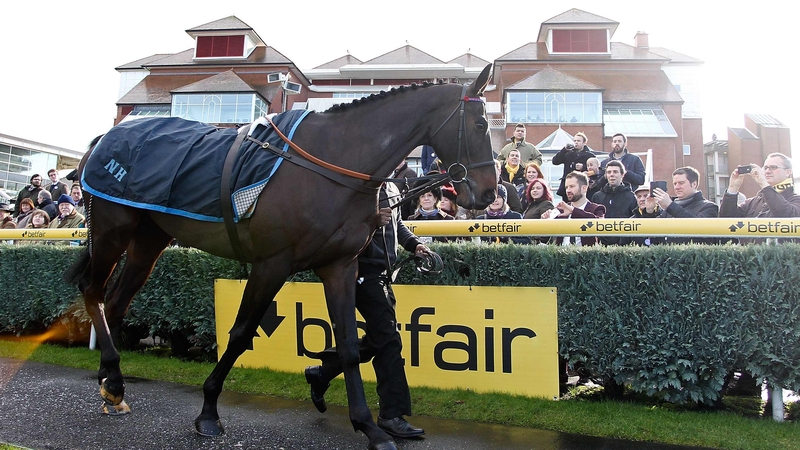 Sprinter Sacre hasn't run since being pulled up in the Desert Orchid Chase at Kempton last Christmas