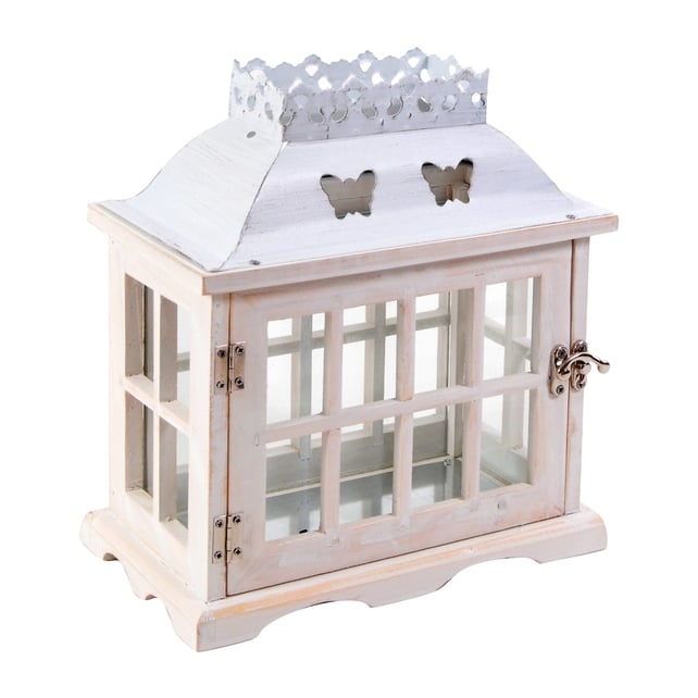 Wooden Butterfly Lantern €15.00
