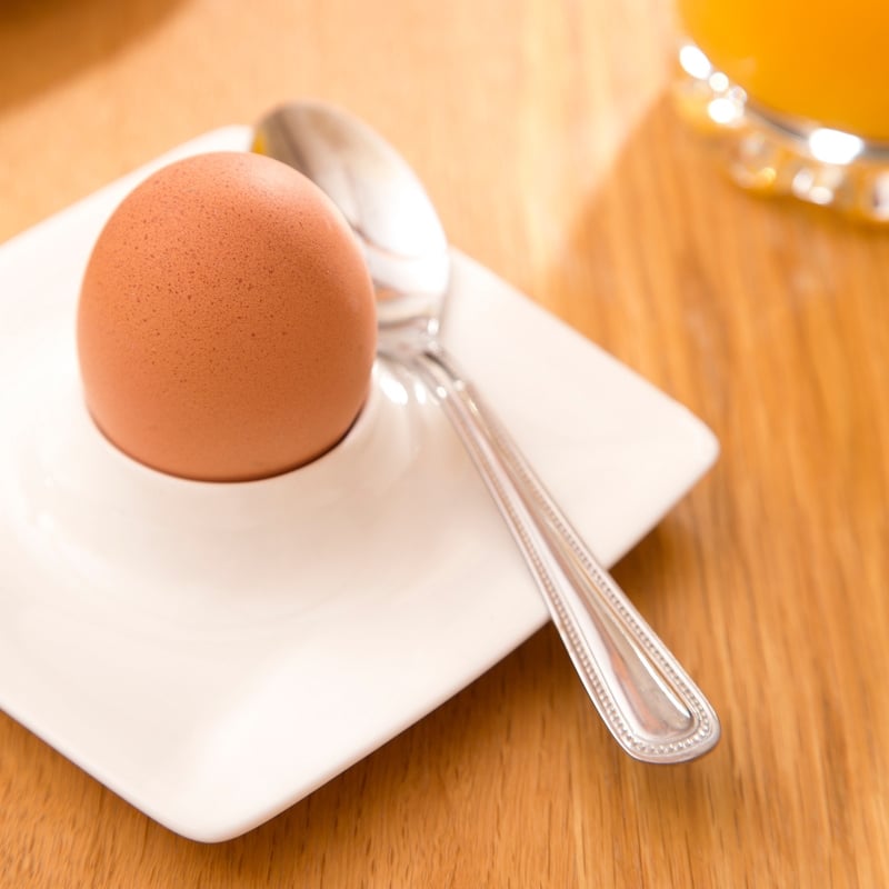 Square egg cup €1.50